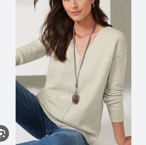 J jill Majestic V-Neck Sweater2x v neck